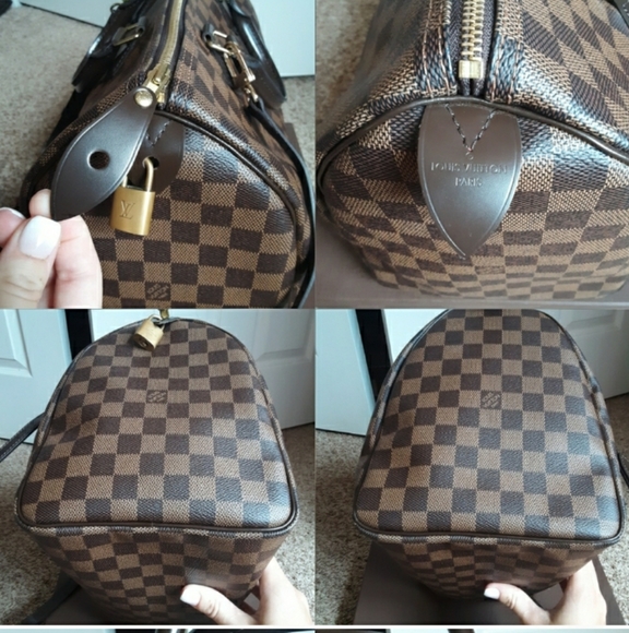 TRADED ❤ Louis Vuitton DE Speedy 35 - Picture 7 of 15